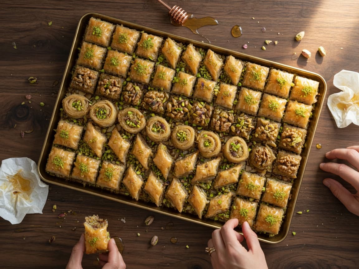 Baklava de Cacao y Nuez 250 g